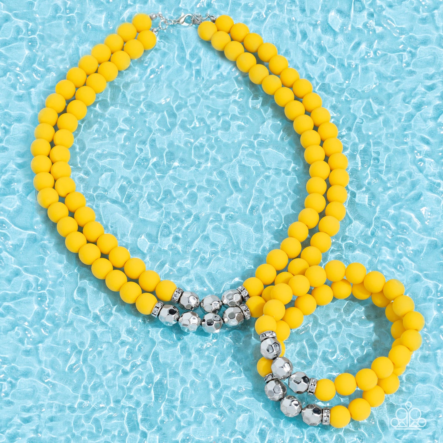 Summer Splash - Yellow Necklace / Dip and Dive - Yellow Bracelet ( NEW )