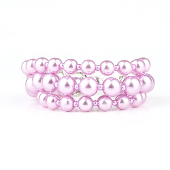 Total Pearl-fection Purple Bracelet